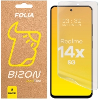 Folia matowa Bizon Film Sun Duo do Realme 14x 5G, 2 sztuki