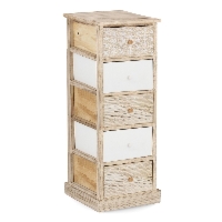 Komoda Finnley naturalny 40x29x90cm drewno paulownia Bizzotto