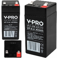 Akumulator bateria agm 4V 6Ah kasy fiskalne wagi 47x47x101mm VOLT POLSKA