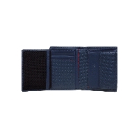 Portfel męski Valentini Perforated 266 granatowy