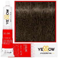 Alfaparf Yellow - trwała farba do włosów z aloesem i kiełkami pszenicy, 100ml 6,32 | Ciemny Złoty Fioletowy Blond