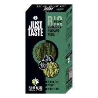 MAKARON PROTEINOWY (Z SOI EDAMAME I FASOLI MUNG) SPAGHETTI BEZGLUTENOWY BIO 250 g - JUST TASTE