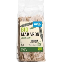 BIO Makaron pełnoziar spaghetti 400g NIRO