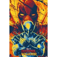 Deadpool i Wolverine Marvel - plakat