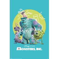 Potwory i Spółka Pixar - plakat