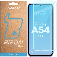 Szkło hartowane Bizon Glass Clear Duo do Galaxy A54 5G, 2 sztuki