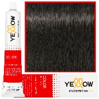Alfaparf Yellow - trwała farba do włosów z aloesem i kiełkami pszenicy, 100ml 6,11 | Ciemny Intensywny Popielaty Blond