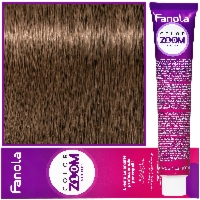 Fanola Color Zoom - krem do farbowania włosów cała paleta, 100 ml 6.3 Ciemny złoty blond