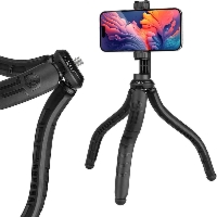 Uchwyt, kijek, statyw Fixed Creator Flexible Tripod do telefonów, gwint 1/4", czarny
