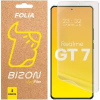 Folia matowa Bizon Film Sun Duo do Realme GT 7, 2 sztuki