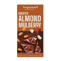 CZEKOLADA MIGDAŁY - MORWA BEZGLUTENOWA BIO 60 g - BENJAMISSIMO