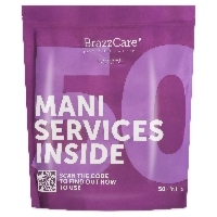 BrazzCare - Rękawice do manicure, 50 szt.
