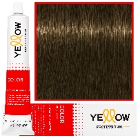Alfaparf Yellow - trwała farba do włosów z aloesem i kiełkami pszenicy, 100ml 6 | Ciemny Naturalny Blond