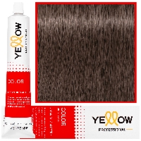 Alfaparf Yellow - trwała farba do włosów z aloesem i kiełkami pszenicy, 100ml 8,11 | Jasny Intensywny Popielaty Blond