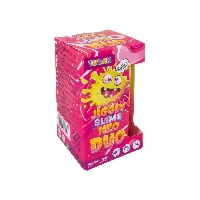 Tuban Jiggly Neo Duo – neonowa dwukolorowa masa slime 430 g, elastyczna, nieklejąca, sensoryczna zabawa dla dzieci 6+ (żółto-różowy)