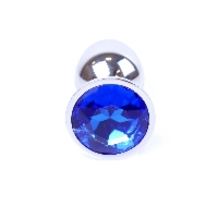 MyLove Toys - Jewellery Silver PLUG- Dark Blue