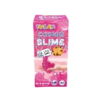 Tuban Zestaw DIY Super Slime „Ciastko” – różowy, waniliowy zapach, brokat, 100 ml kleju + aktywator, pojemniczek, wiek 6+