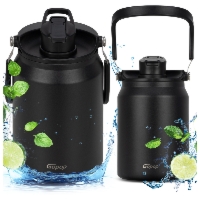 Bidon termiczny Gopop Cool Outdoor 1900 ml - czarny
