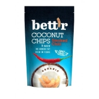 Chipsy kokosowe z chili bezglutenowe BIO 70 g BETTR