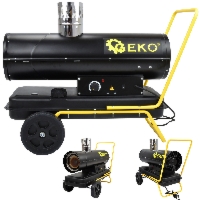 Nagrzewnica olejowa z termostatem 25kW (odprowadzanie spalin) GEKO
