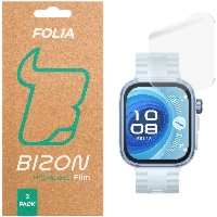 Folia hydrożelowa na ekran Bizon Watch Film Hydrogel Duo do Huawei Watch Fit 4 / 4 Pro, 2 sztuki
