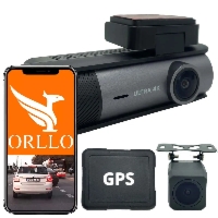 Kamera Samochodowa 4K GPS Przód / Tył ORLLO RX-700 PRO
