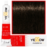 Alfaparf Yellow - trwała farba do włosów z aloesem i kiełkami pszenicy, 100ml 2 | Najciemniejszy Naturalny Brąz