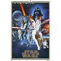 Star Wars Gwiezdne Wojny 40 lat - plakat