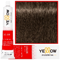 Alfaparf Yellow - trwała farba do włosów z aloesem i kiełkami pszenicy, 100ml 6,3 | Ciemny Złoty Blond