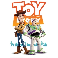 Toy Story Chudy i Buzz - plakat