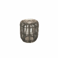 Stolik - Puf rattanowy CANNES Ø35x45 Vimine naturalny
