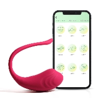 Jajko wibrujące sterowane aplikacją – App Love Egg Red