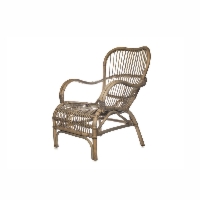 Fotel na taras CANNES 67x80x86 Vimine naturalny naturalny rattan