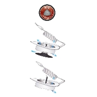 Samopompująca mata Robens Air Impact 38 Regular