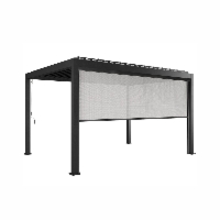 Roleta przeciwsłoneczna do zadaszenia PERARA 400cm ZUMM antracytowa aluminium