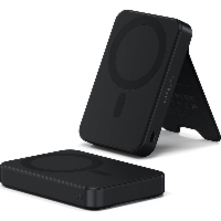 Powerbank indukcyjny Satechi OnTheGO 10 000mAh QI2 do MagSafe 15W / 20W + kabel USB-C 30cm, czarny