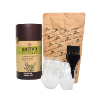 HENNA GŁĘBOKI BRĄZ ECO 150 g - SATTVA (AYURVEDA)