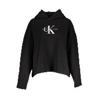 BLUZA CALVIN KLEIN BEZ ZAMKA DAMSKA CZARNA
