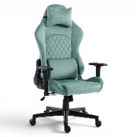 Fotel Gamingowy Delagear G 505 Zielony Materiałowy