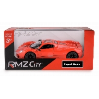 Pagani Utopia 1:38 czerwony – metalowy model z napędem pull-back i otwieranymi drzwiami (K-179)