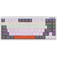 Klawiatura mechaniczna Tracer FINA 84 White/Grey (Outemu Red) TRAKLA47310