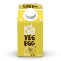 ROŚLINNY ZAMIENNIK 8 JAJ W PŁYNIE BEZGLUTENOWY BIO 500 g - THE BRIDGE