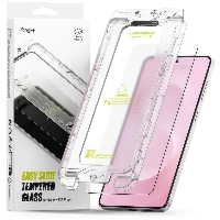 Szkło hartowane na ekran z aplikatorem Ringke Easy Slide 2-Pack do Galaxy S25 Edge, 2 sztuki
