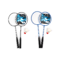 Max Sport Zestaw do badmintona 2 rakietki + lotka – 59x21 cm, 3+