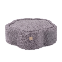 MISIOO Suchy basen kwiatek z matą , 95x30, szary, boucle, Floral Fun Zone