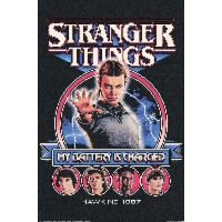 Stranger Things 5 My Battery Is Charged - plakat