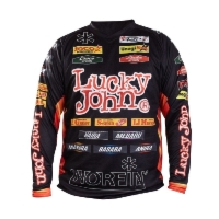 KOSZULA PRO TEAM LUCKY JOHN M CZARNA AM-150-M