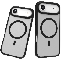 Etui Roobix Dusky MagSafe do iPhone 17 Air - czarne matowe