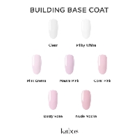 Kolorowa baza budująca Kabos Gelike Building Base Coat Milky White 10 ml
