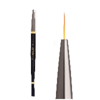 Aba Group Pędzelek do zdobień ONYX Nail Art Line Brush - 9, cienki, czarny
